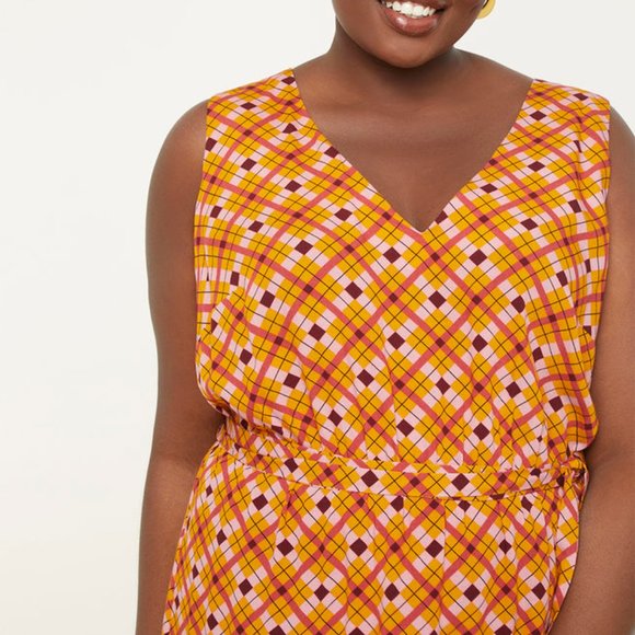 Eloquii Asymmetrical Hem Maxi Dress - Picture 2 of 4